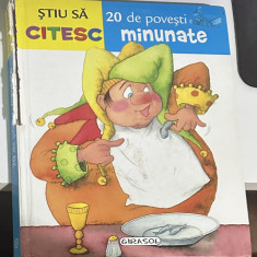 Stiu sa citesc 20 de povesti minunate - Editura Girasol