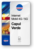 ESIM Internet Cabo Verde, valabil 30 zile, trafic 50 GB, Standard
