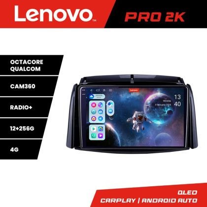 Navigatie Renault Koleos 2009-2016 Lenovo Kit-KOLEOS 8 core QLED 2K 12+256 360 Android Waze USB Navigatie Internet Youtube Radio CarStore Technology