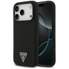 Husa MagSafe pentru Apple iPhone 17 Pro Max, Guess, Triangle Logo, Neagra