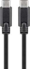 Cablu USB Type C Generatia 1 tata-tata 1.5m negru GOOBAY
