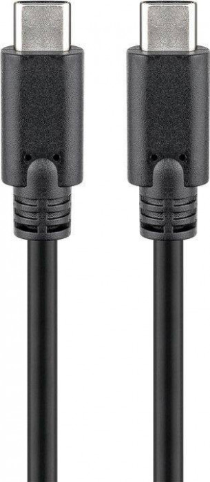 Cablu USB Type C Generatia 1 tata-tata 1.5m negru GOOBAY