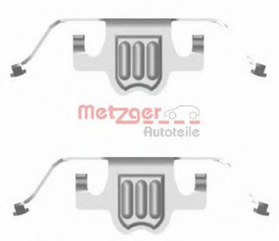 Set accesorii, placute frana BMW X5 (E70) (2007 - 2013) METZGER 109-1695 foto