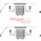 Set accesorii, placute frana BMW Seria 6 Cabriolet (E64) (2004 - 2010) METZGER 109-1695