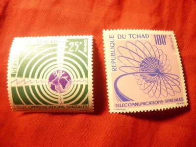 Serie CIAD 1963 Telecomunicatii , 2 valori foto