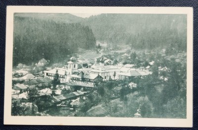 Manastirea Agapia - Vedere generala -1938 - printata, necirculata foto