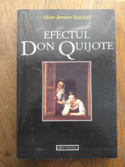 EFECTUL DON QUIJOTE- VICTOR IERONIM STOICHITA, ED.HUMANTIAS, 1995 foto