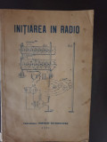 Comandorul Corneliu Buchholtzer - Initiarea in radio