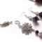 set colier si cercei cu ametist si onix 40926