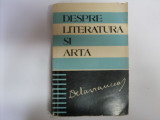 Despre Literatura Si Arta - Barbu St. Delavrancea ,550653