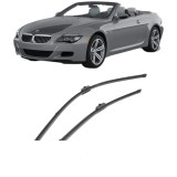 Cumpara ieftin Set stergatoare auto BMW Seria 6 Convertible (F12) 2010-2018, pentru parbriz, Valeo Silencio