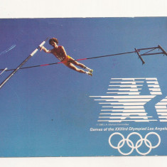 FA27-Carte Postala- SUA - Olimpiada, Los Angeles 1984, circulata 1984