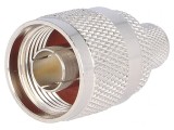 Mufă N Tată Drept RG213 11mm Aurită