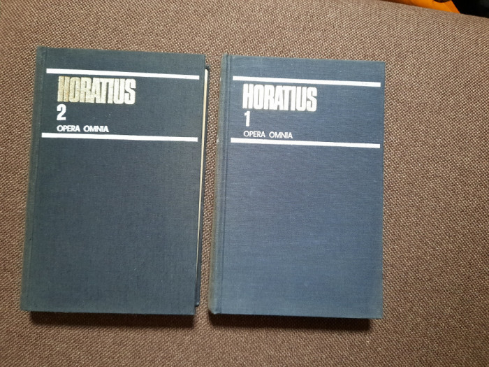 HORATIUS -OPERA OMNIA - 2 volume CARTONATE RF14/0