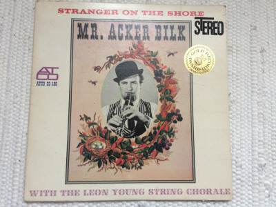 mr acker bilk leon young string chorale stranger on the shore disc vinyl lp jazz foto