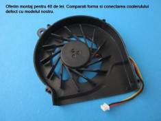 Cooler fan ventilator Laptop HP Pavilion G4 nou cu optiune de montaj foto