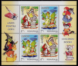 RO 2010 LP 1862b &quot;Europa-Carti pentru copii&quot; ,bloc 2 serii ,colita 467 I , MNH