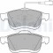DELPHI LP2168 set placute frana,frana disc