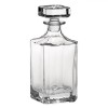 Sticla Lichior Patrata 750ml, Transparenta, Sticla Eleganta cu Dop - Design Premium