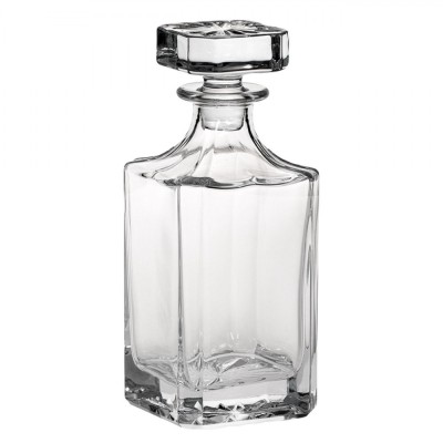 Sticlă Pentru Lichior, Model Patrata, Transparent, Capacitate 750ml foto