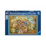 Cumpara ieftin PUZZLE FAMILIA DISNEY, 500 PIESE, Ravensburger