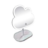 Oglinda Machiaj LED Berryshop&reg; White Pearl 23x29 cm