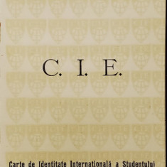 CARNET DE IDENTITATE INTERNATIONALA A STUDENTULUI POPP MARIA , 1931