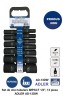 Set de chei tubulare IMPACT 1/2&quot;, 13 piese ADLER AD-13DW varianta lunga