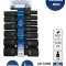 Set de chei tubulare IMPACT 1/2&quot;, 13 piese ADLER AD-13DW varianta lunga