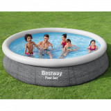 Bestway Set de piscina rotunda, 366x76 cm GartenMobel Dekor, vidaXL