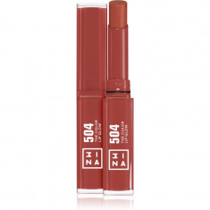 3INA The Color Lip Glow ruj hidratant stralucitor culoare 504 - Medium, nude taupe 1,6 g