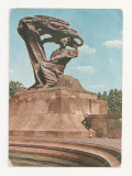 FA12 - Carte Postala- POLONIA - Varsovia, Chopin Statue , necirculata 1961, Circulata, Fotografie
