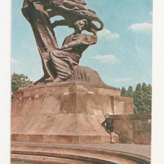 FA12 - Carte Postala- POLONIA - Varsovia, Chopin Statue , necirculata 1961