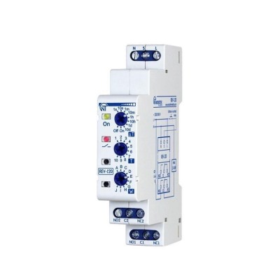 Timer Programabil 0.1s-10zile DPDT 250VAC/6A 230-240VAC foto