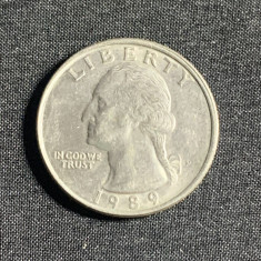 Moneda quarter dollar 1989 USA