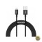 Cablu Date si Incarcare USB-A - Lightning Baseus Superior Series 20W 2m Negru CALYS-C01