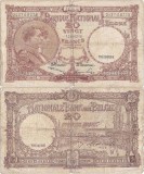 1947 (30 IV), 20 francs (P-111a.28) - Belgia