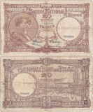 1947 (30 IV), 20 francs (P-111a.28) - Belgia