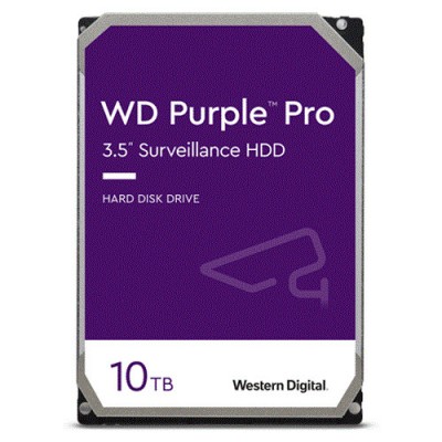 Hard disk 10TB - Western Digital PURPLE PRO WD101PURP SafetyGuard Surveillance foto