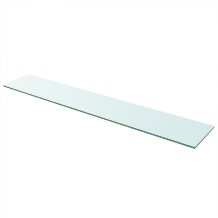 Gossi raft din sticla transparenta, 110 x 20 cm