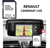RENAULT Harti 2027 11.45 Clio Megane Scenic Koleos SD CARD navigatie Eur+Rom