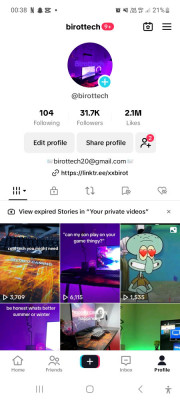 Vand Cont tiktok 32k(nu dau primul) foto