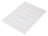 Etichete Autolaminare HELLERMANNTYTON, Albe, Poliester, 25.4mm x 44.5mm, Marcaj Cabluri, Laser, 1000 buc