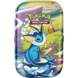 Set carti de joc, Pokemon, Scarlet &amp; Violet Prismatic Evolutions, Mini Tin