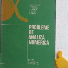 Probleme de analiza numerica Gh. Marinescu, C. Stefan, P. Mazilu,