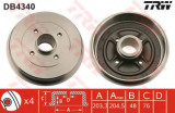 Tambur frana NISSAN NOTE (E11) (2006 - 2013) TRW DB4340