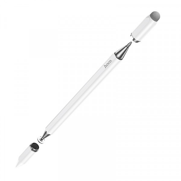 Touch Pen HOCO GM111 3in1, Alb