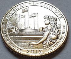 25 cents / quarter 2019 SUA, Northern Mariana Islands, unc, Memorial Park, D foto