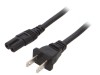 Cablu Alimentare IEC C7 NEMA 2m Negru