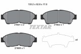 Set placute frana TEXTAR 2160101